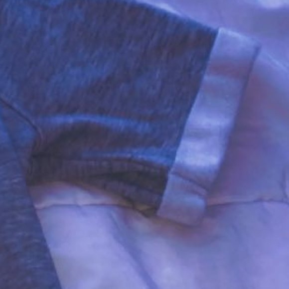 light grey croptop fuzzy inside - Picture 3 of 4